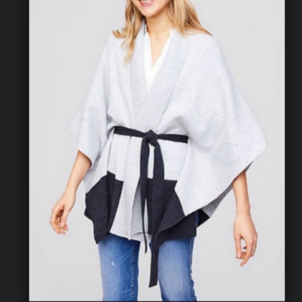 Loft women’s cape sweater.